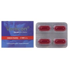 Venicon - Dietary Supplement Capsules for Men (4 Count)