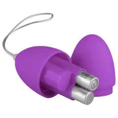 Easytoys - 7-Function Wireless Vibrating Egg (Purple)
