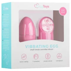 Easytoys - 7-Function Wireless Vibrating Egg (Pink)