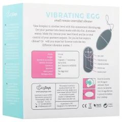 Easytoys - 7-Function Wireless Vibrating Egg (Pink)