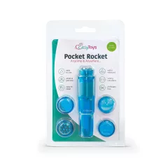 Easytoys Pocket Rocket - Vibrating Set - Blue (5-piece)