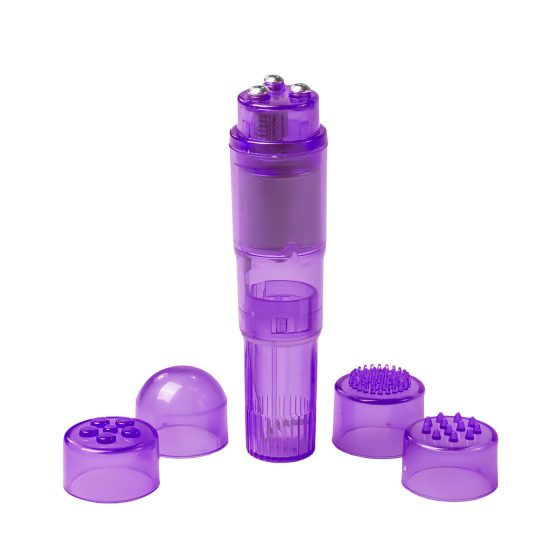 Easytoys Pocket Rocket - 5-Piece Vibrating Set - Purple