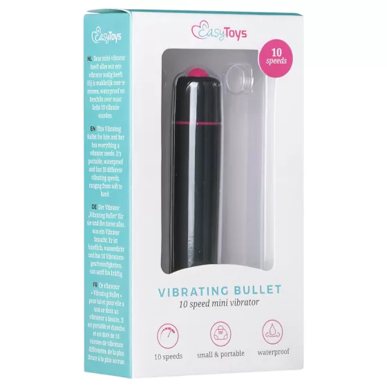 EasyToys Bullet - wand vibrator (black)