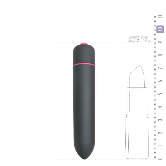 EasyToys Bullet - wand vibrator (black)