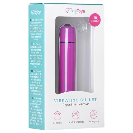 Easytoys Bullet - Waterproof Purple Mini Vibrator