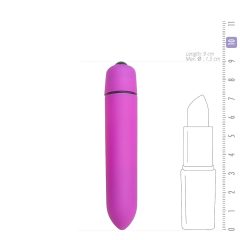 Easytoys Bullet - Waterproof Purple Mini Vibrator