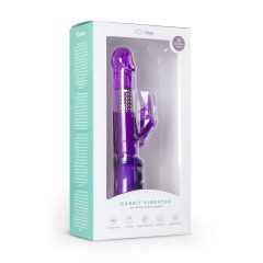 Easytoys Rabbit - Rotating Pearl Clitoral Vibrator (Purple)
