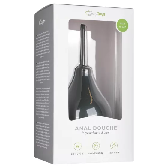 Easytoys - Large Black Anal Douche