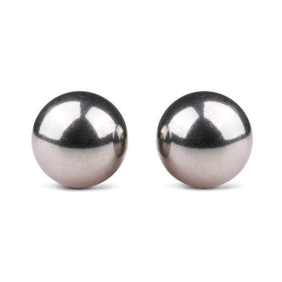 EasyToys Ben Wa - Steel Kegel Balls - Silver (19mm)