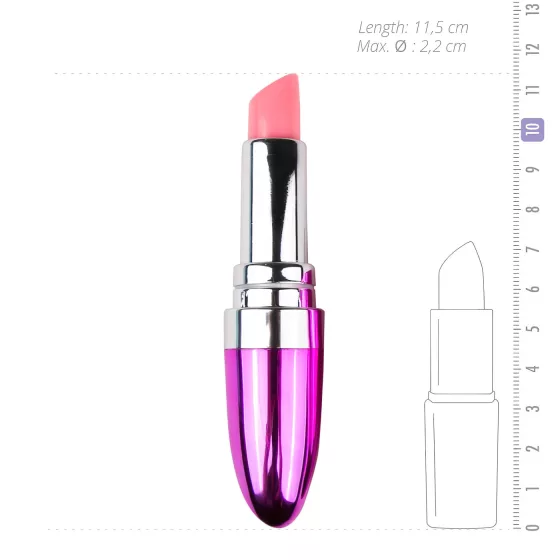 EasyToys Lipstick - Waterproof Pink Vibrator