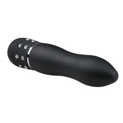 Easytoys Diamond Curved - Mini Black Wand Vibrator