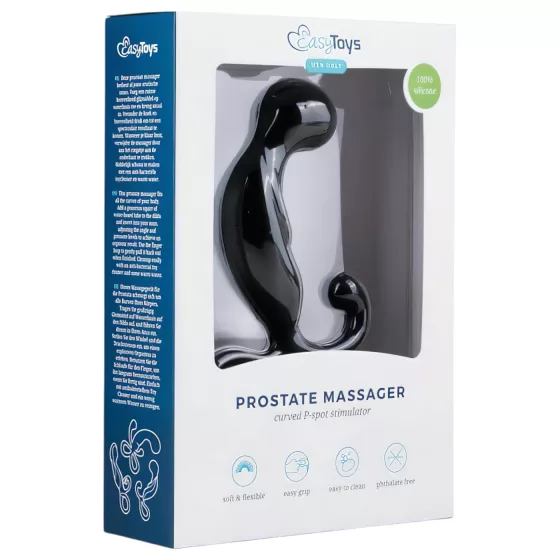 EasyToys Prostate Massager - Black Prostate Stimulator