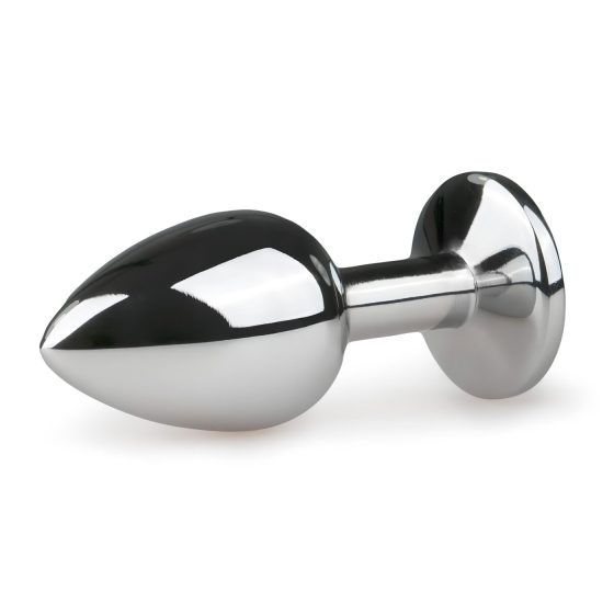 Easytoys - Metallic Anal Plug (Silver-White)