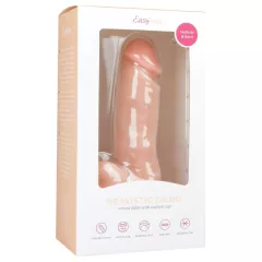   Easytoys - Suction Cup Dildo with Balls (6.9) - Natural"
