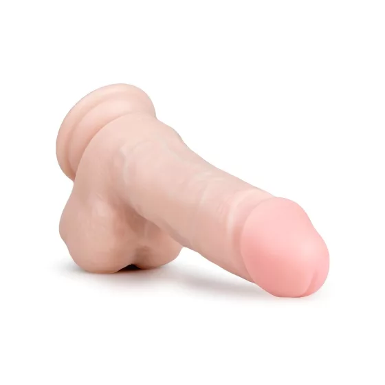 Easytoys - Suction Cup Dildo with Balls (6.9) - Natural"