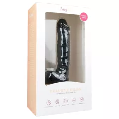 Easytoys - Suction Cup Dildo with Balls (9) - Black"