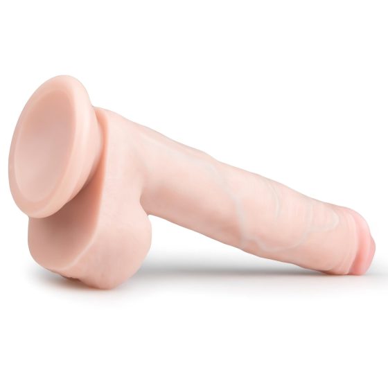 Easytoys - Large Suction Cup Dildo with Balls (26.5cm) - Natural