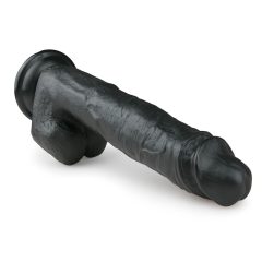   Easytoys - Large Suction Cup Dildo with Balls (10.4) - Black"