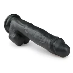   Easytoys - Large Suction Cup Dildo with Balls (10.4) - Black"