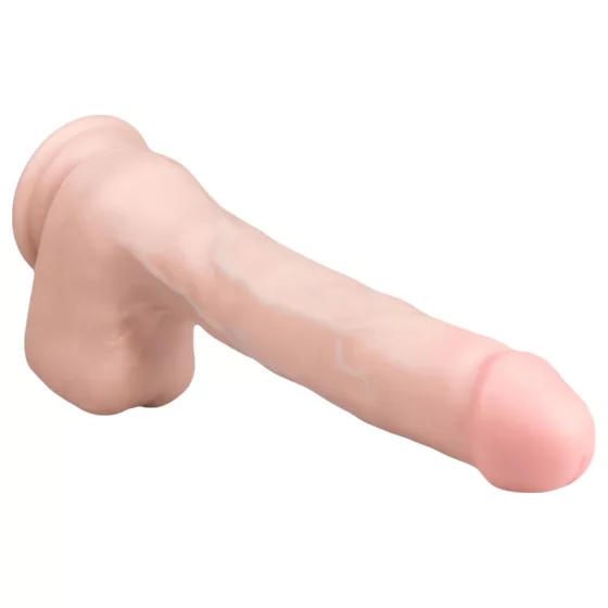 Easytoys - Large Suction Cup Dildo with Balls (11.6) - Natural"
