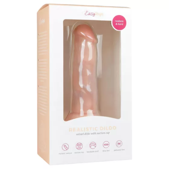 Easytoys - Realistic Suction Cup Dildo (6.1) - Natural"