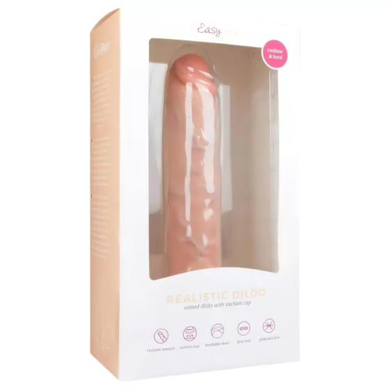 Easytoys - Extra Large Suction Cup Dildo (28.5cm) - Natural