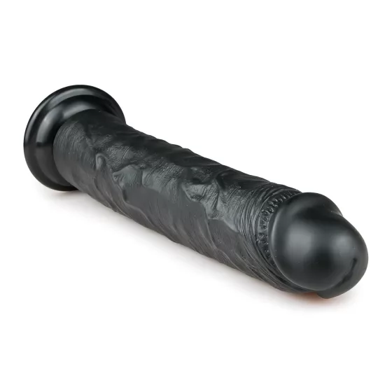 Easytoys - Extra Large Suction Cup Dildo (28.5cm) - Black