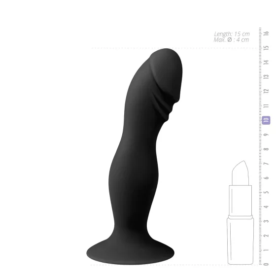Easytoys - Black Suction Cup Dildo