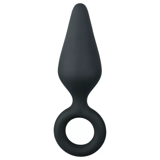 Easytoys Small Pointy Black Anal Plug