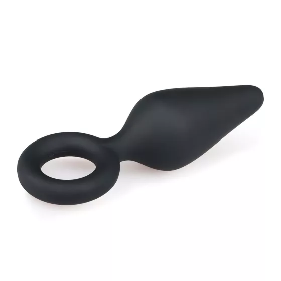 Easytoys Small Pointy Black Anal Plug