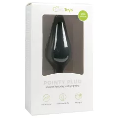 Easytoys Small Pointy Black Anal Plug