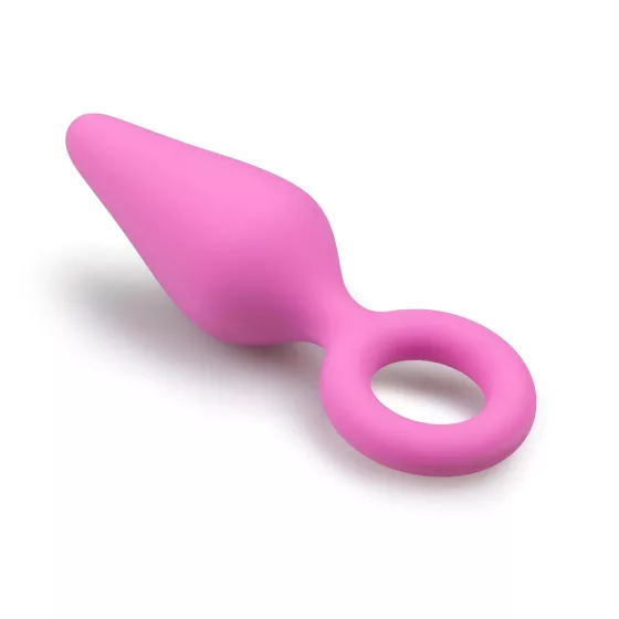 Easytoys Pointy Plug S - anal plug (pink) - small