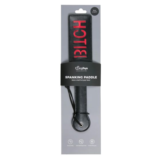 Easytoys Leather Paddle - Black Edition