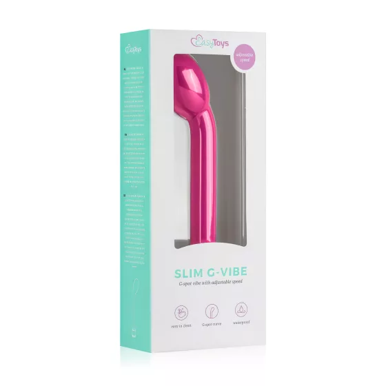 Easytoys Slim - G-Spot Vibrator (Pink)