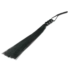 Easytoys Silicone Whip - Black Silicone Flogger
