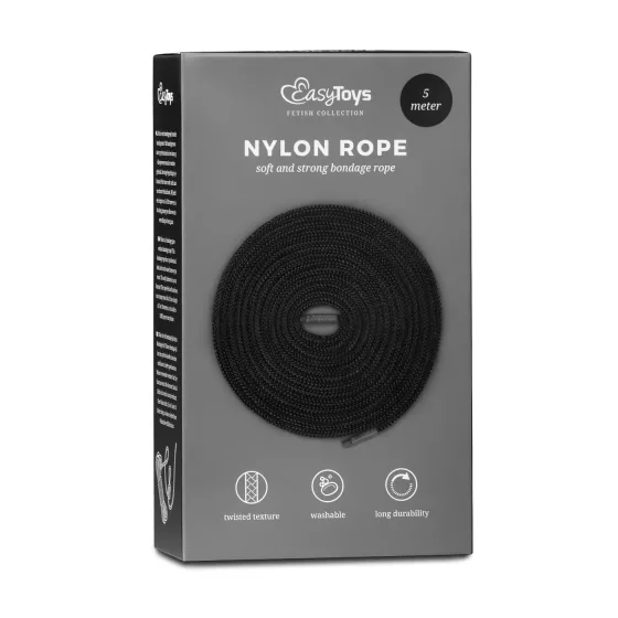 Easytoys Bondage Rope (5m) - Black