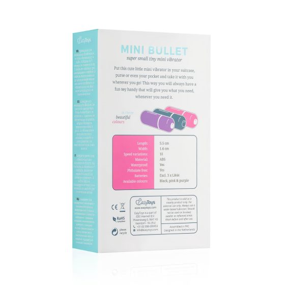 Easytoys - Mini Vibrator Wand (Pink)