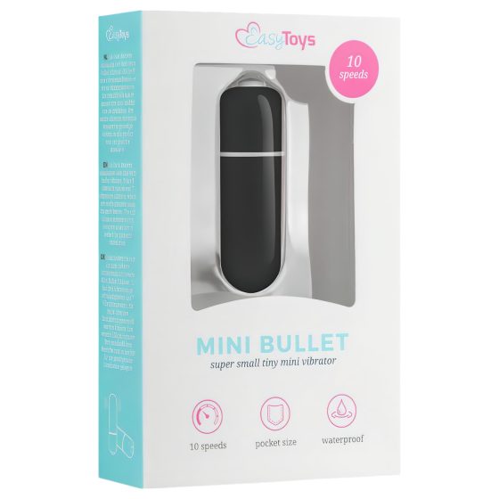 Easytoys - Mini Black Wand Vibrator