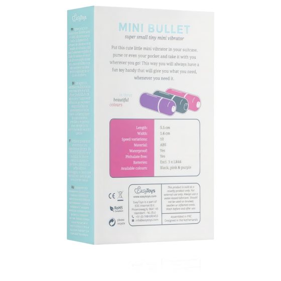 Easytoys - Mini Black Wand Vibrator