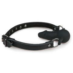 Easytoys - Black Gag with Internal Dildo