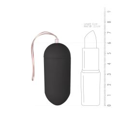 EasyToys - Remote Control Vibrating Egg (Black)
