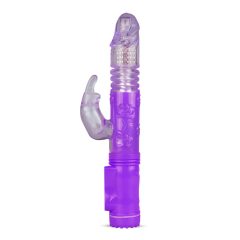 Easytoys Bunny - Thrusting & Rotating Vibrator (Purple)