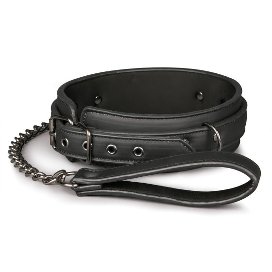 Easytoys - Fetish Collar and Leash Set (Black)