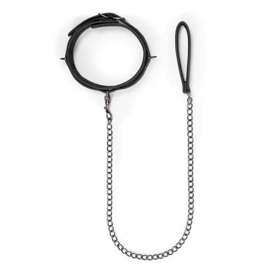 Easytoys - Fetish Collar and Leash Set (Black)