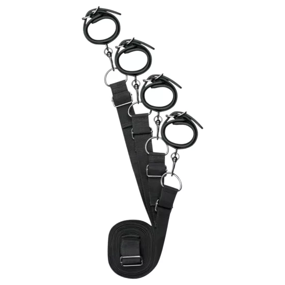 EasyToys - Bed Restraint Set (Black)