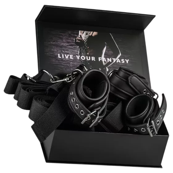 EasyToys - Bed Restraint Set (Black)