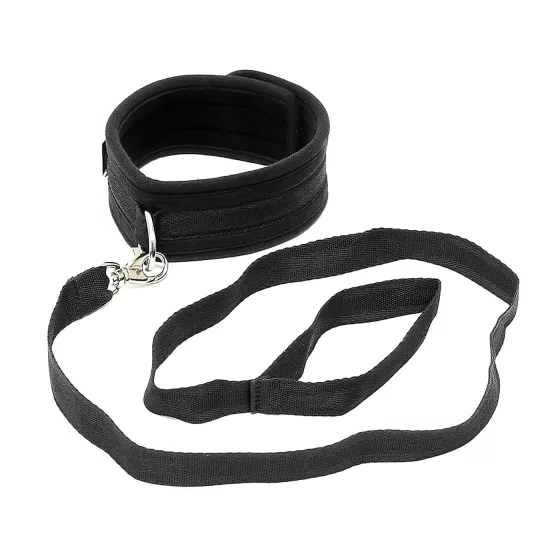 Rimba Soft - Gentle Collar & Leash Set (Black)
