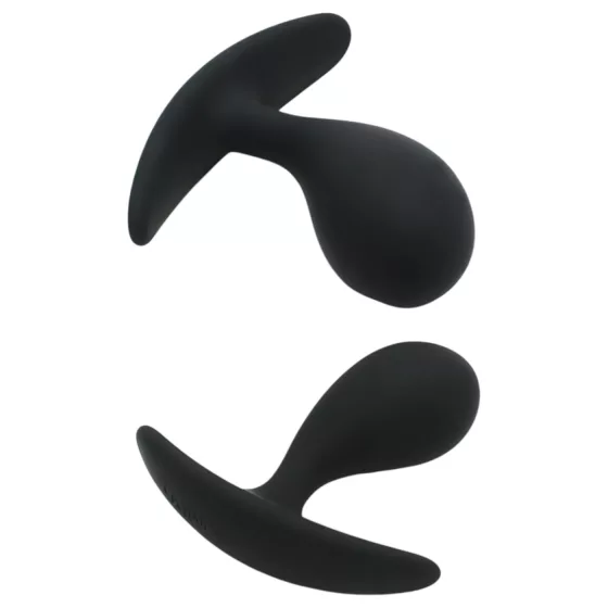 Rimba Copenhagen - Black Anal Plug Set (2 pieces)
