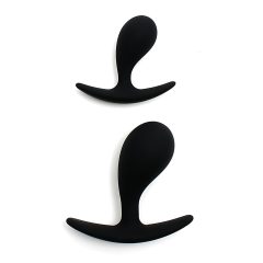 Rimba Copenhagen - Black Anal Plug Set (2 pieces)