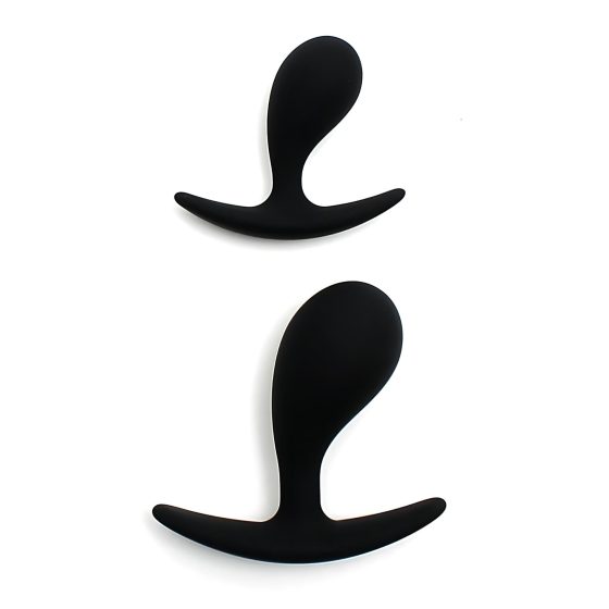 Rimba Copenhagen - Black Anal Plug Set (2 pieces)